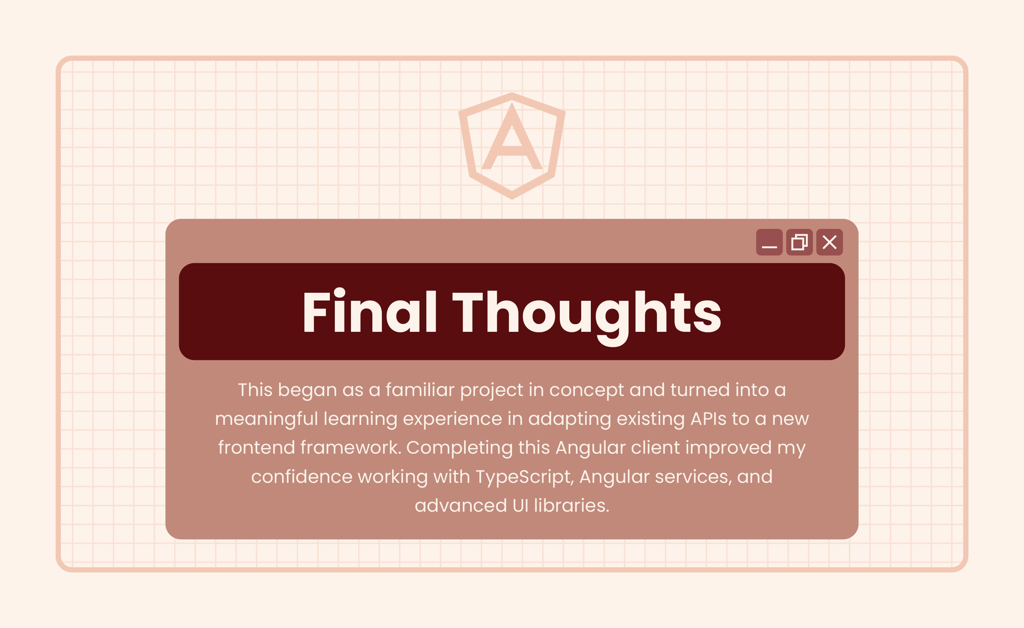 Slide 9 - Final Thoughts
