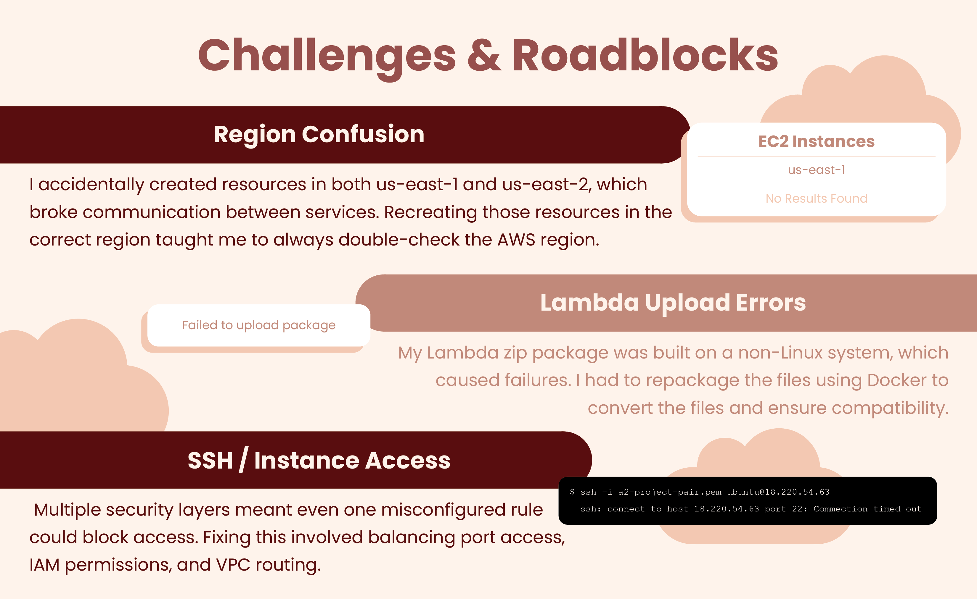 Slide 8 Challenges & Roadblocks